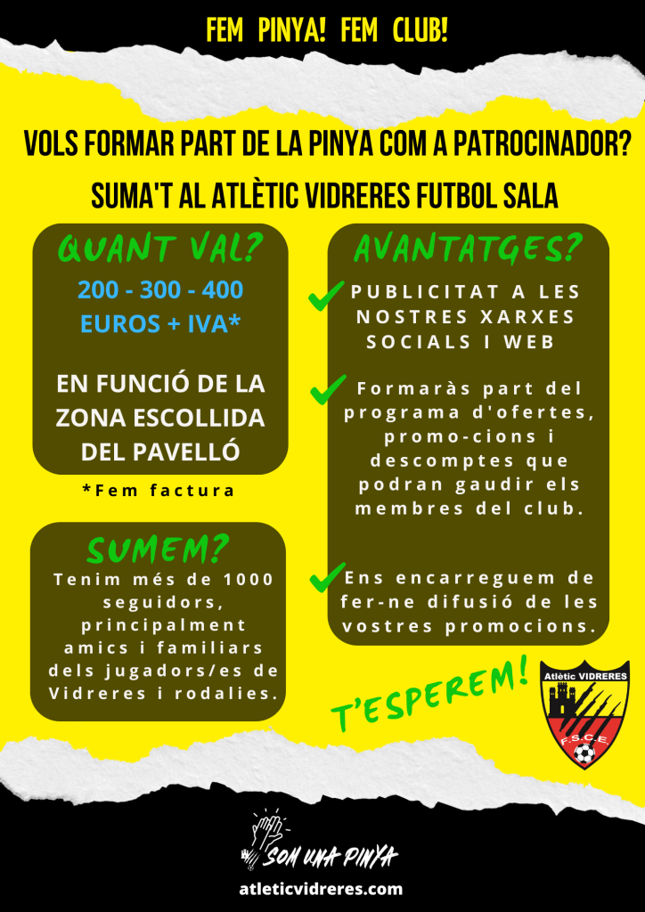 Atlètic Vidreres Futbol Sala