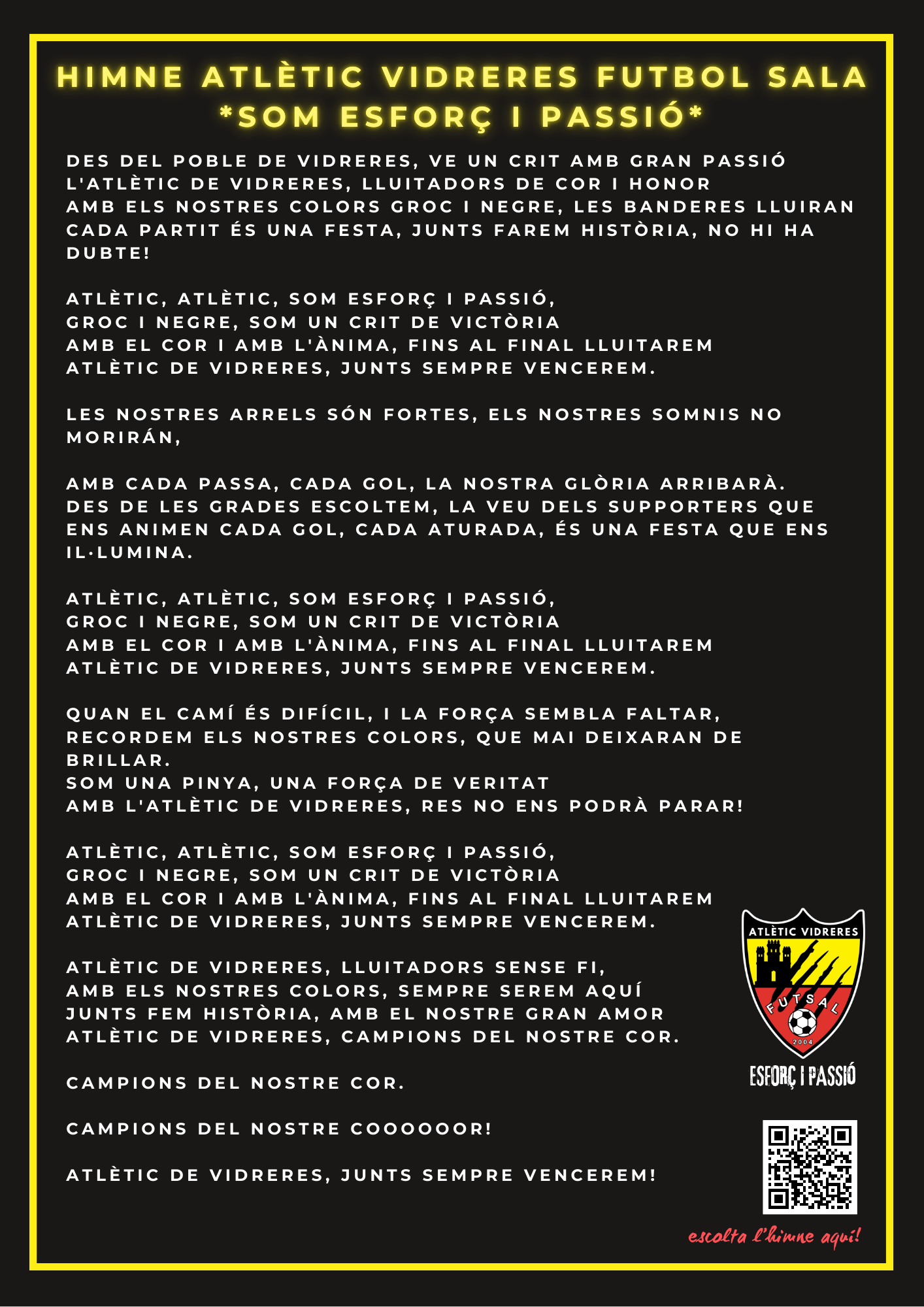 Himne Atlètic Vidreres